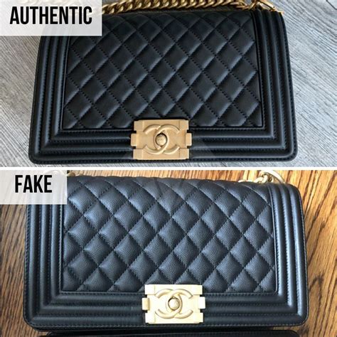 chanel boy authentic vs fake|chanel counterfeit brands.